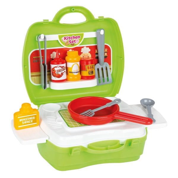 Aksesuarlı Çantalı Mutfak Seti (39 Parça)