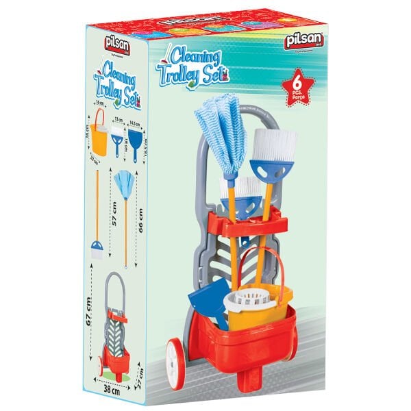 Arabalı Temizlik Seti