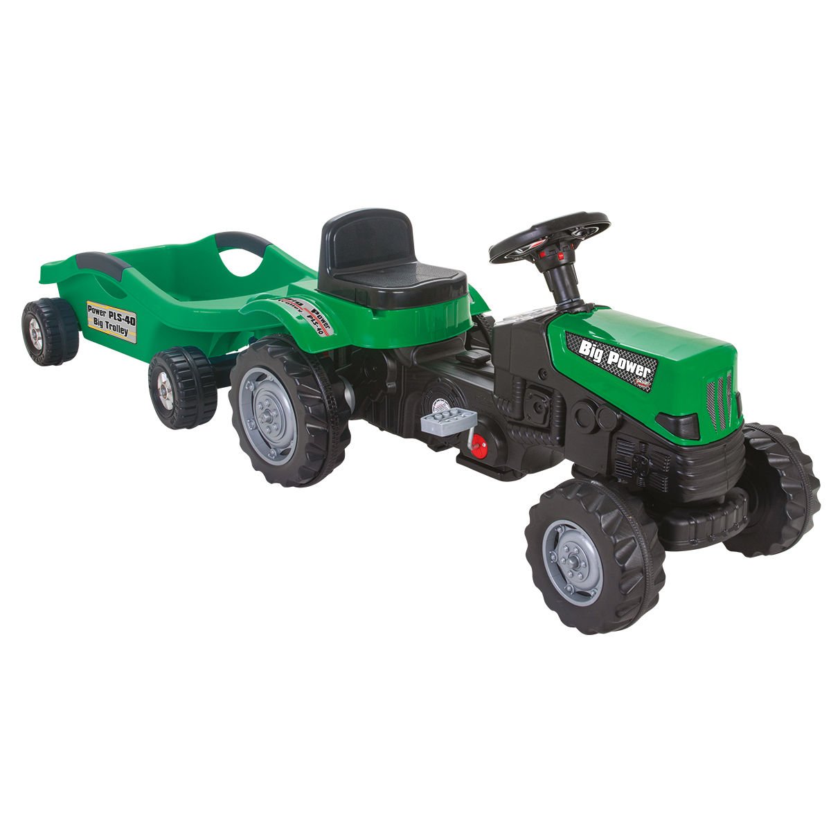 Power Pedallı Big Trolley Traktör