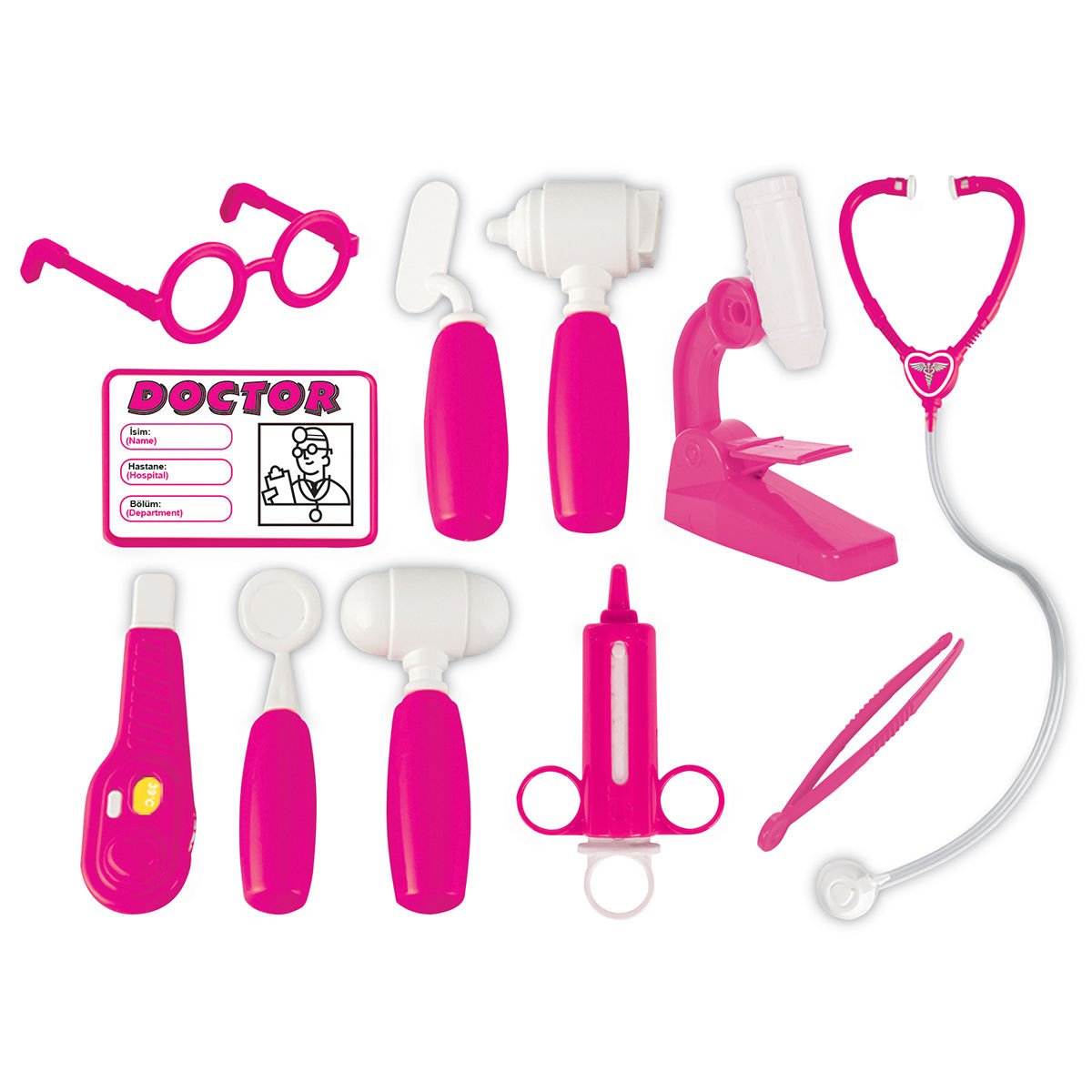 Doktor Seti (11 Parça) Pembe (03-232)