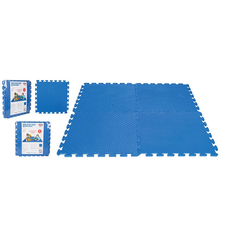Eva Oyun Karosu 50cm x 50cm x 10mm (4 Adet) Mavi (03-435)
