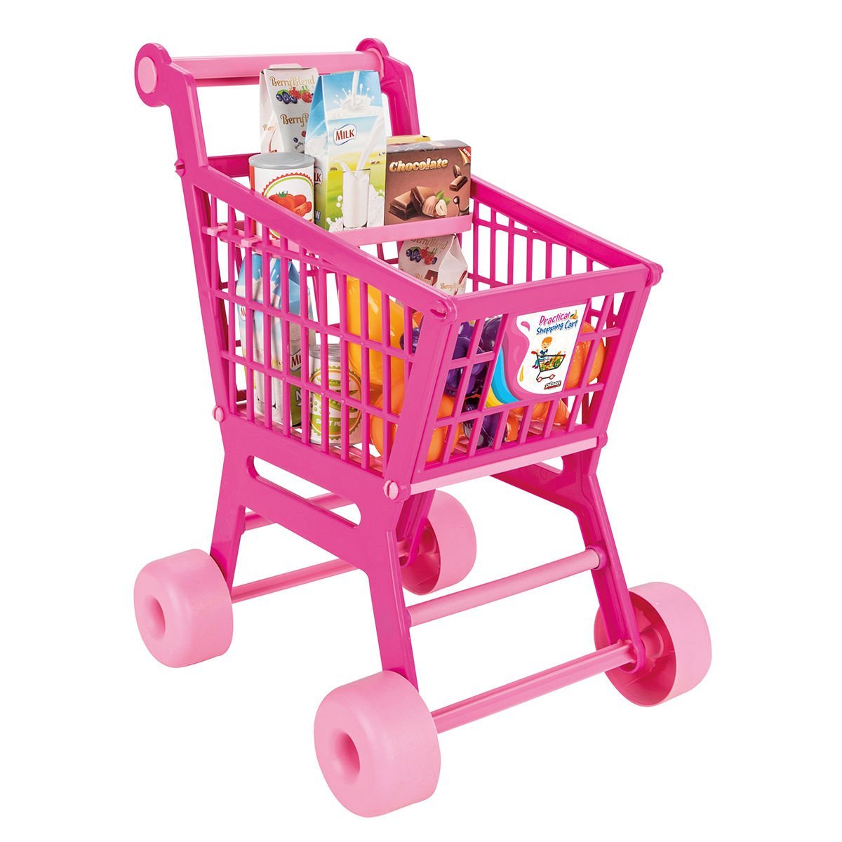 Pratik Market Arabası Pembe (07-608)