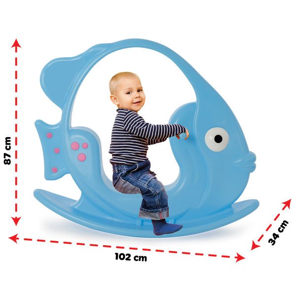 Sallanan Balık Bebek Mavi (06-151)