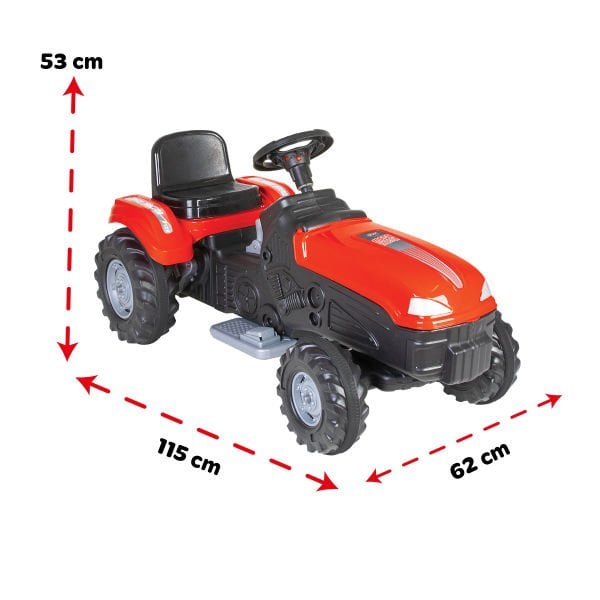 Mega Traktör 12V Akülü Yeşil (05-276)
