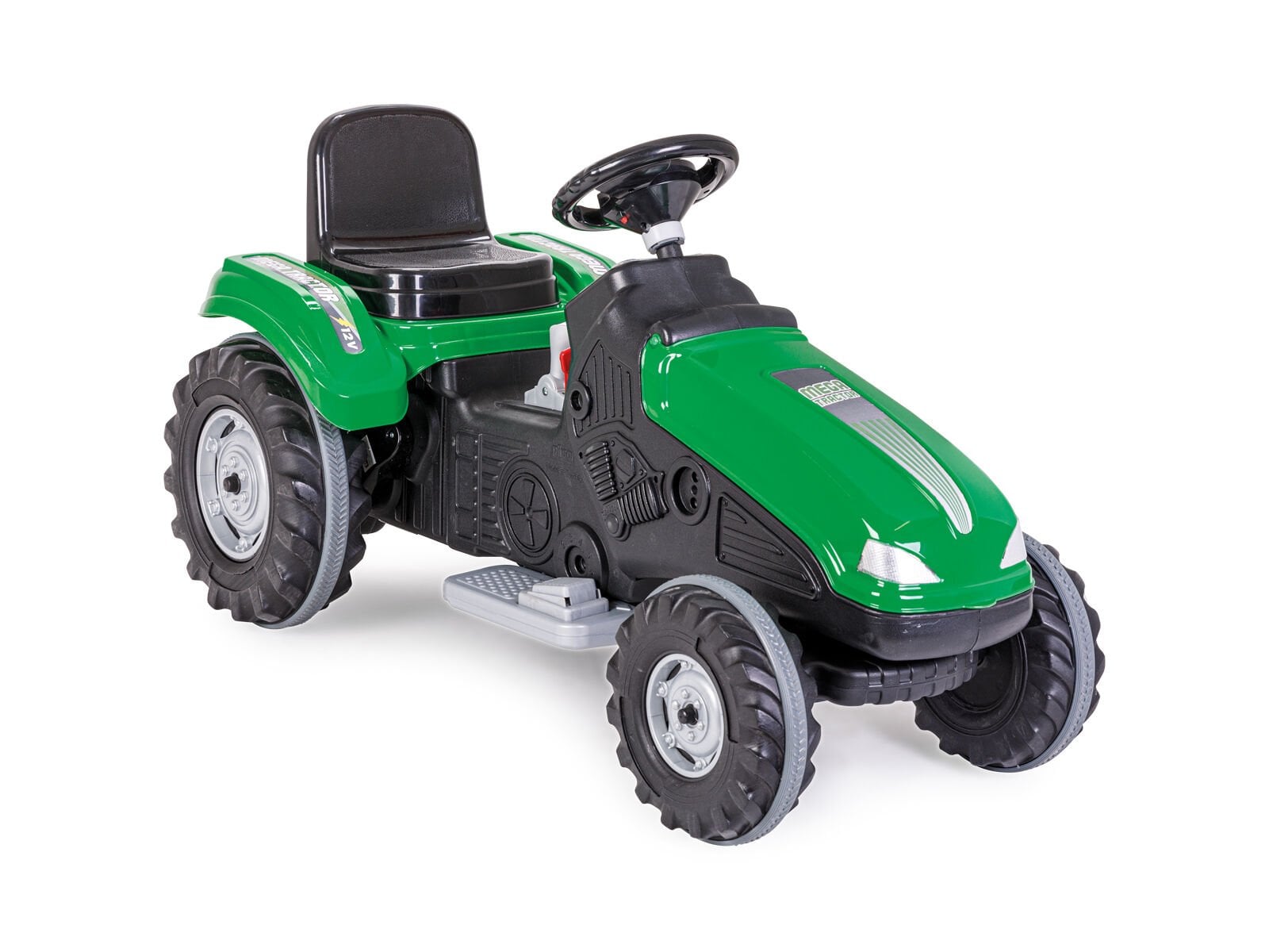 Mega Traktör 12V Akülü Yeşil (05-276)