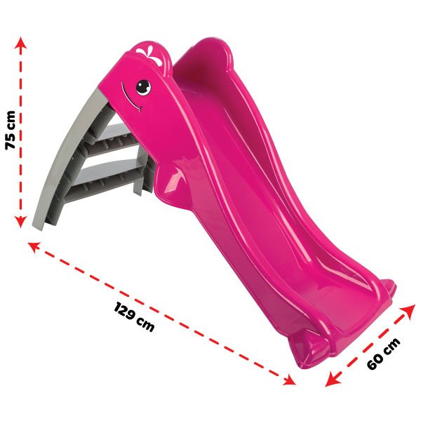 Sevimli Balina Su Kaydırağı Mavi (06-227)