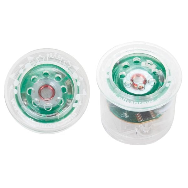 Hareketli Bebek Sesli Ledli Şeffaf Korna