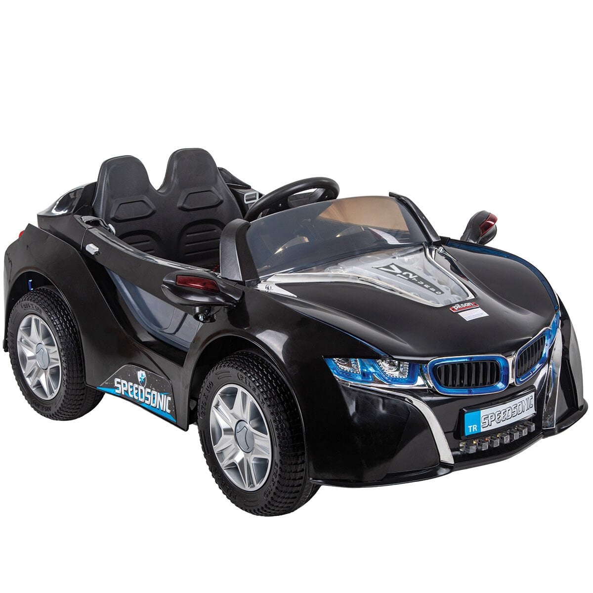 Speedsonic 12V Uzaktan Kumandalı Akülü Araba Siyah(05 293)
