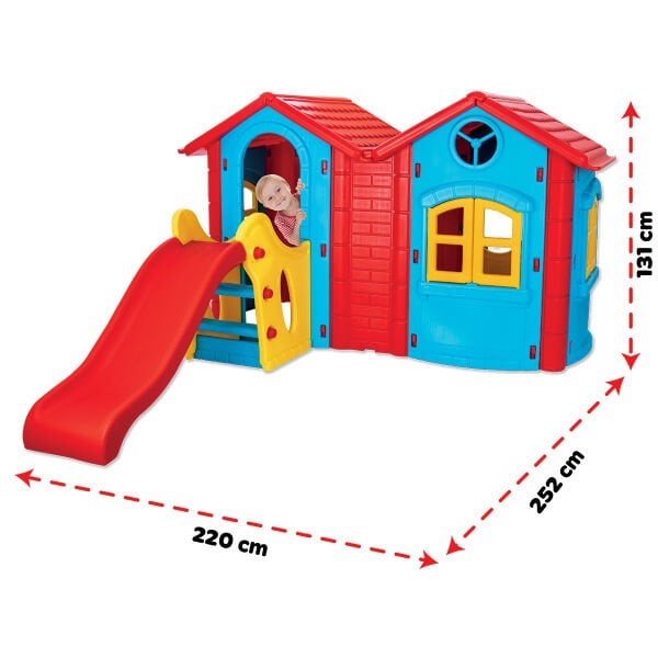 Kaydıraklı İkili Mutlu Ev