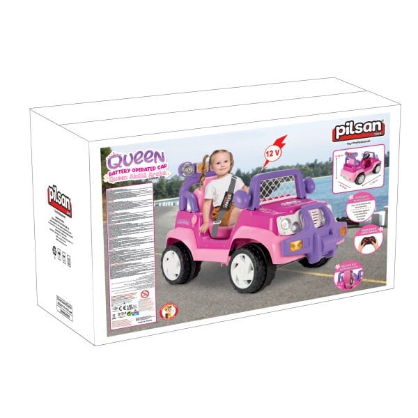 Queen 12V Uzaktan Kumandalı Akülü Araba