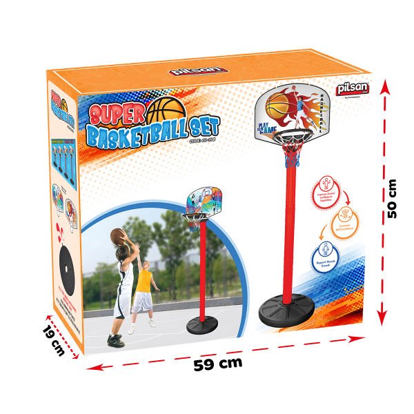 Süper Basketbol Seti Ayaklı