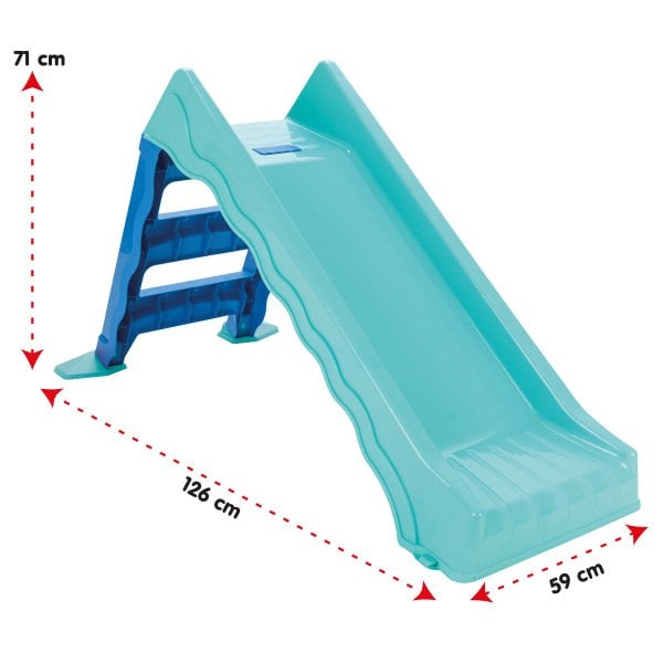 Katlanabilir Dalgalı Su Kaydırağı