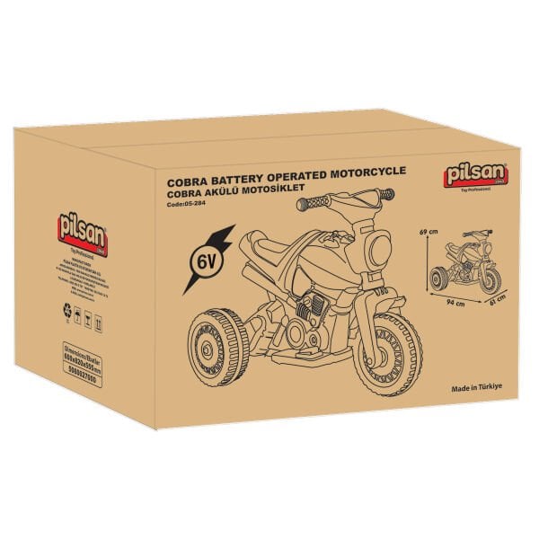 Cobra 6V Akülü Motosiklet