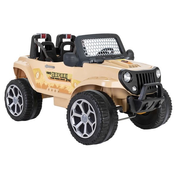 Safari 24V 4x4 Uzaktan Kumandalı Çift Kişilik Akülü Araba
