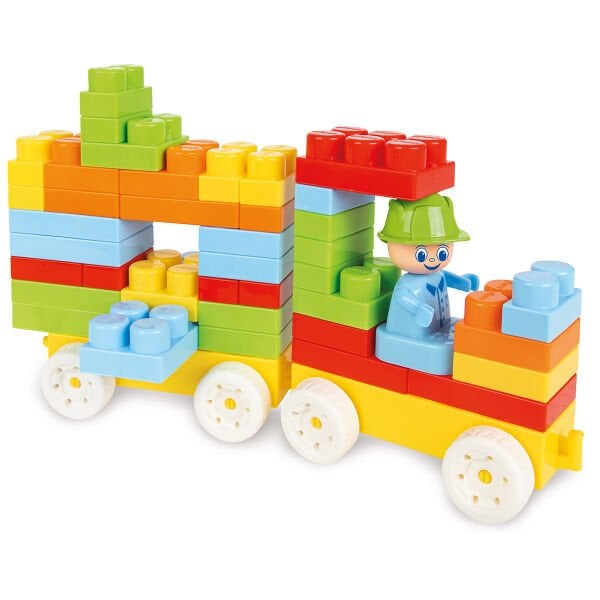 Aksesuarlı Master Bloklar Sepetli (128 Parça)