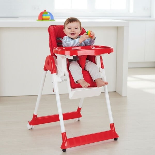 Süper Mama Sandalyesi Pembe (07-517)