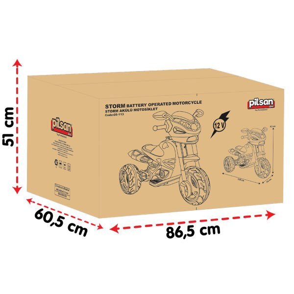Storm 12V Akülü Motor