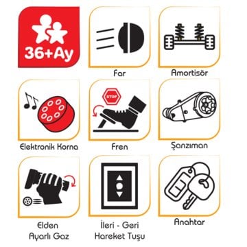 Chopper 12V Akülü Motor