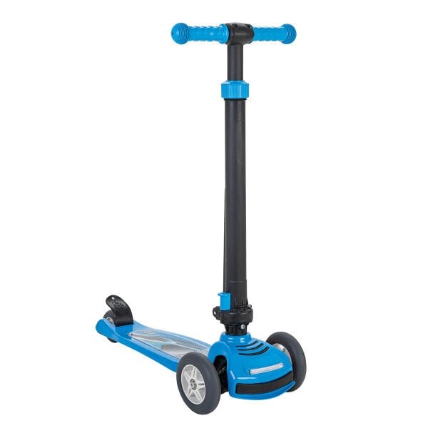 Power Scooter Led Işıklı Mavi (07-363)