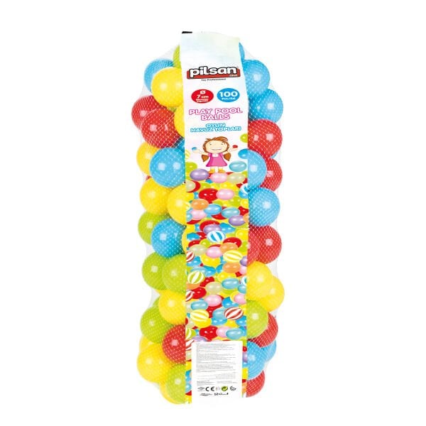 7 cm 100'lü Filede Oyun Havuzu Topları
