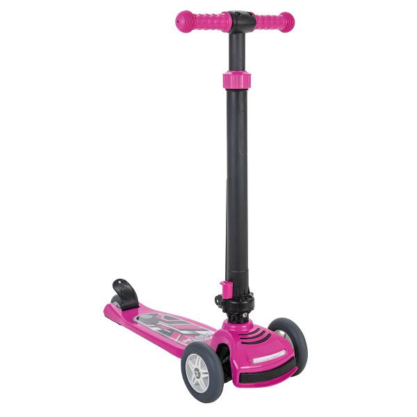 Power Scooter Led Işıklı Pembe (07-363)