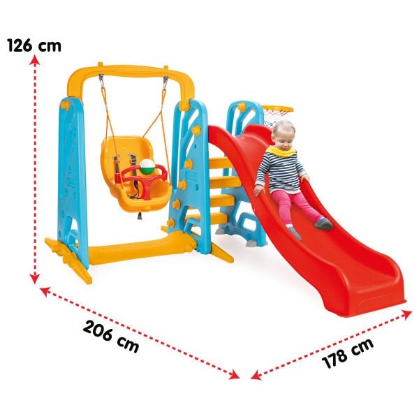 Şirin Kaydırak Ve Salıncak Seti