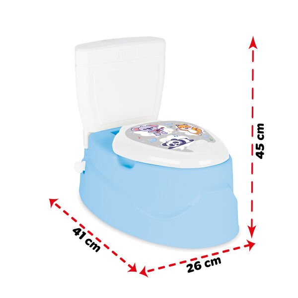 Konuşan Eğitici Klozet Mavi (07-569)