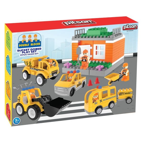 Double Blocks Kepçeli Dozer Seti