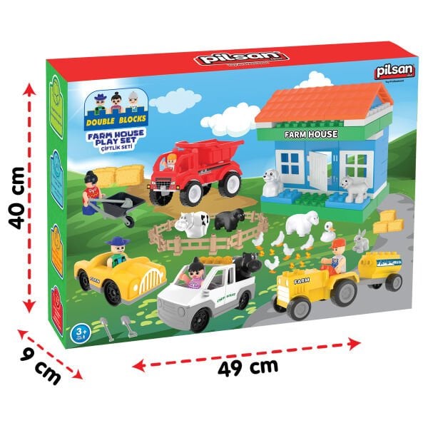 Double Blocks Çiftlik Seti