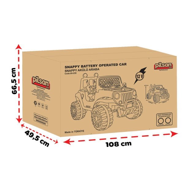 Snappy 12V Akülü Araba