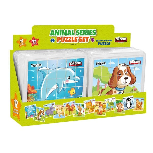 Kare Puzzle 36 Parça (Adet)