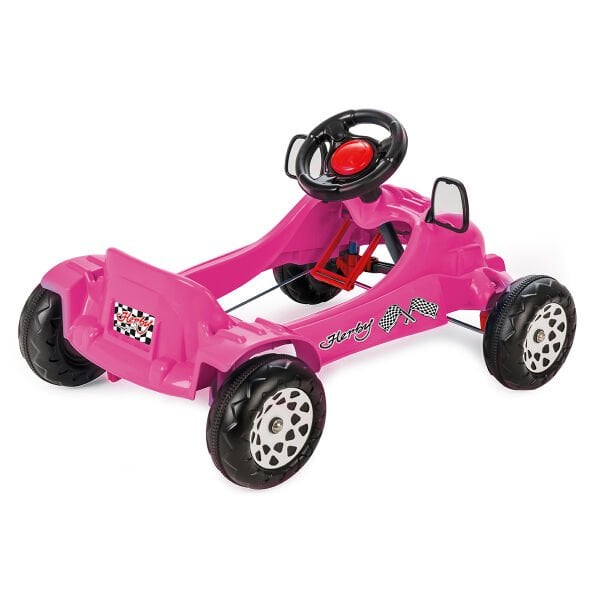 Herby Pedallı Araba Metalik Pembe (07 302)