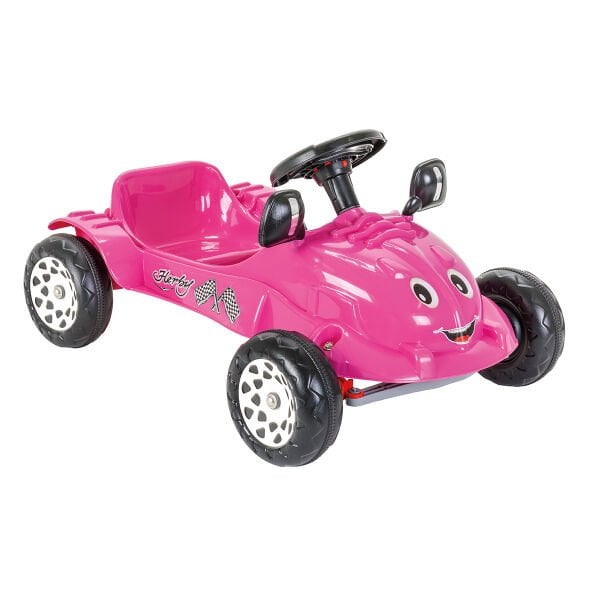 Herby Pedallı Araba Metalik Pembe (07 302)