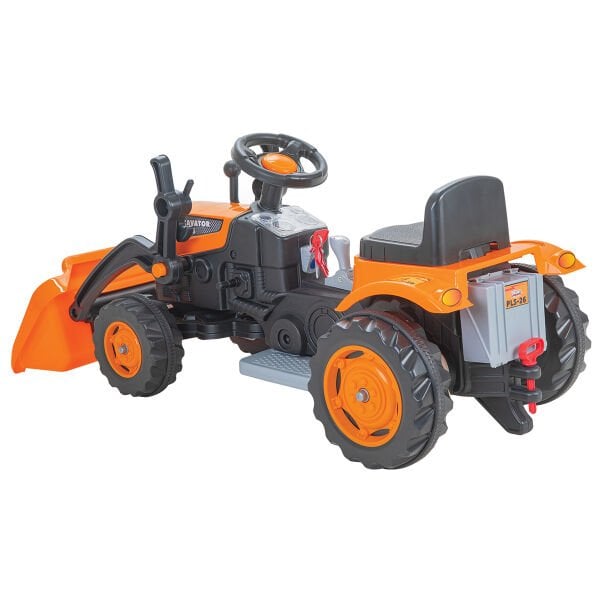 Excavator Pls-26 Kepçeli 6v Akülü Traktör 05 124 Turuncu