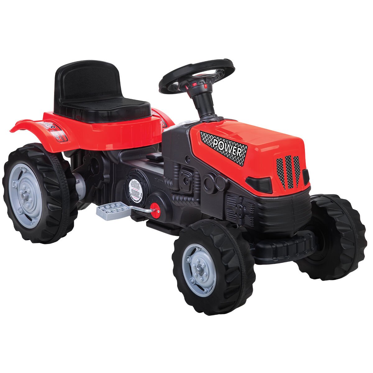 Power Pedallı Traktör Kırmızı (07 324)