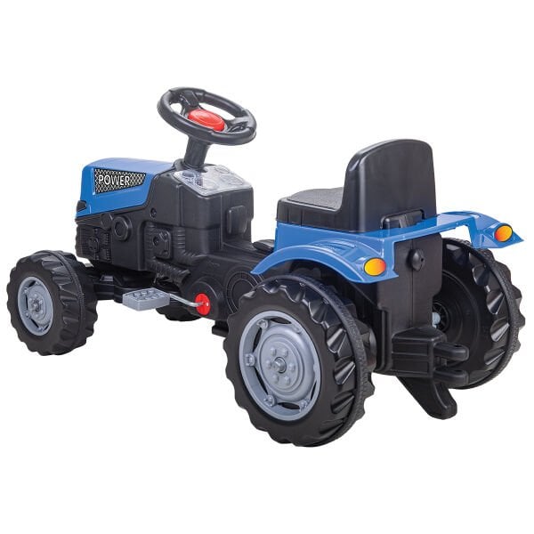 Power Pedallı Traktör Mavi (07 324)