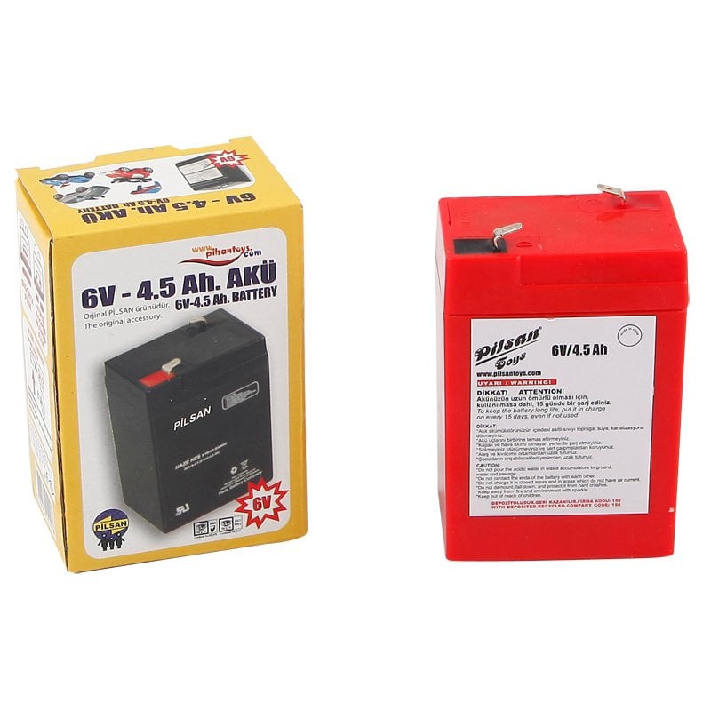 6V. 4,5A Akü