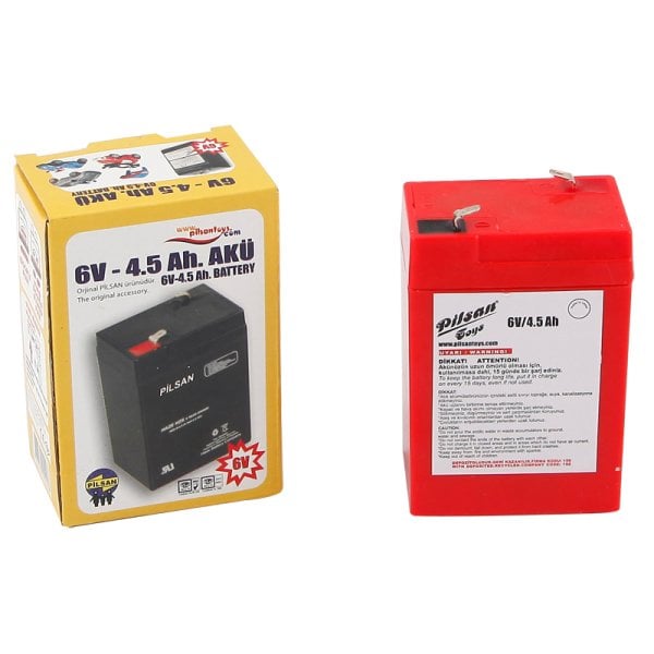 6V. 4,5A Akü