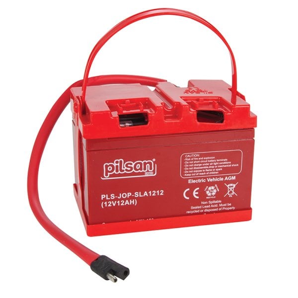 12V. 12A Uzun Kablo Siyah Soket Akü