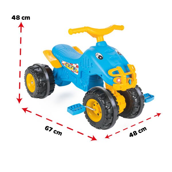 Cenk Pedallı Atv Mavi (07-810)
