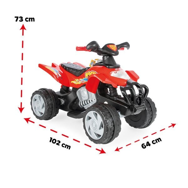 Rocket 12V Akülü ATV Mavi (05-229)