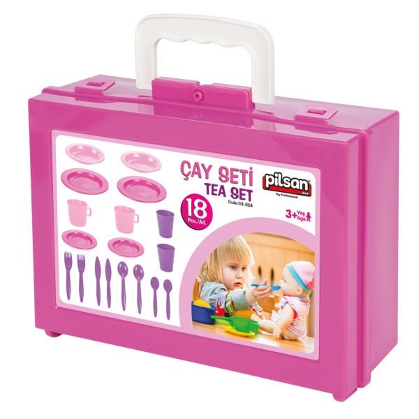 Çantalı Çay Seti (18 Parça)