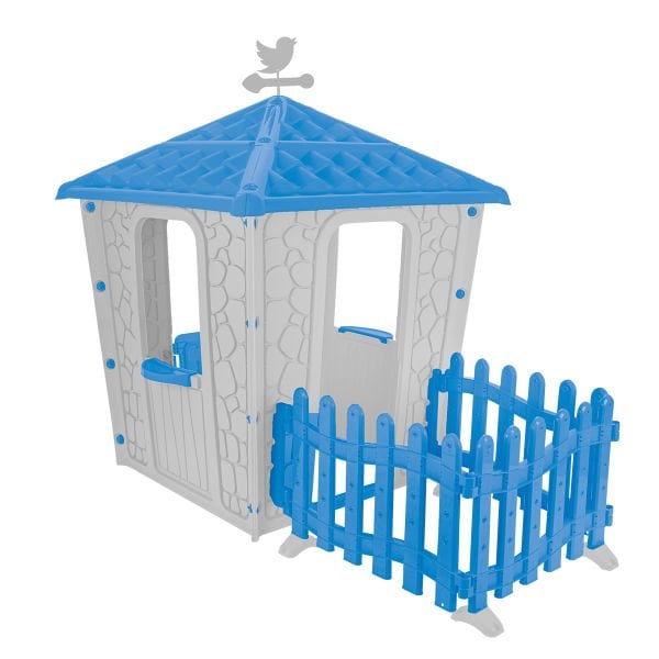 Çitli Taş Ev Gri/Mavi (06-443)