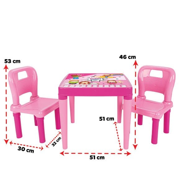 Hobby Çalışma Masası Pembe (03-414)