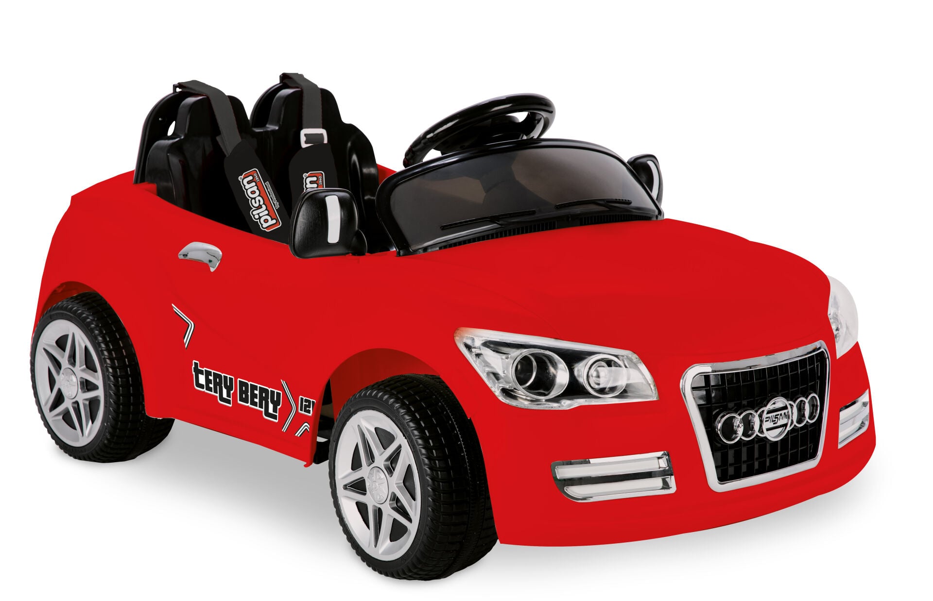 Tery Bery 12V Uzaktan Kumandalı Akülü Araba 05 280 kırmızı