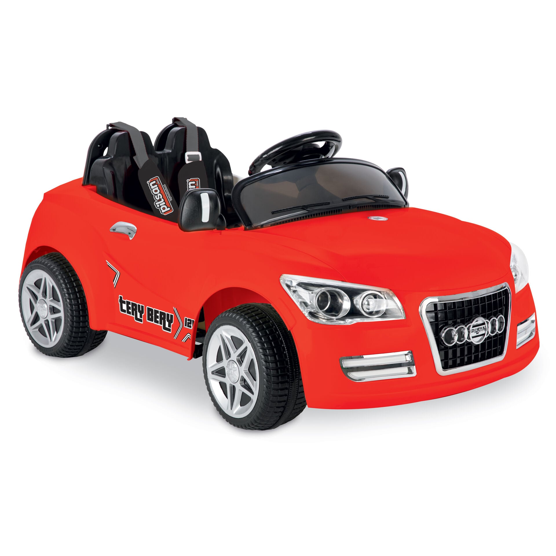 Tery Bery 12V Uzaktan Kumandalı Akülü Araba 05 280 kırmızı