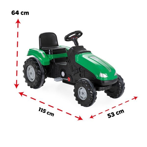 Mega Pedallı Traktör Yeşil (07-321)