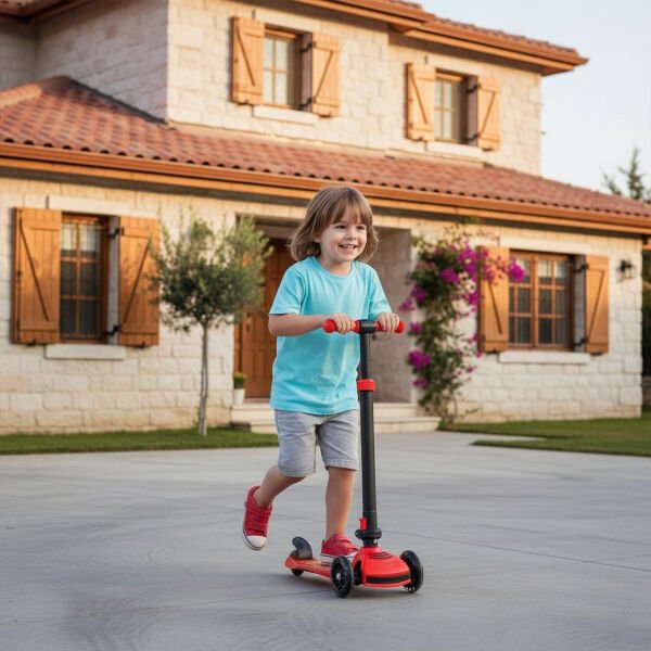 Power Scooter Kırmızı (07-354)