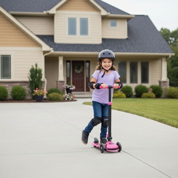 Power Scooter Pembe (07-354)
